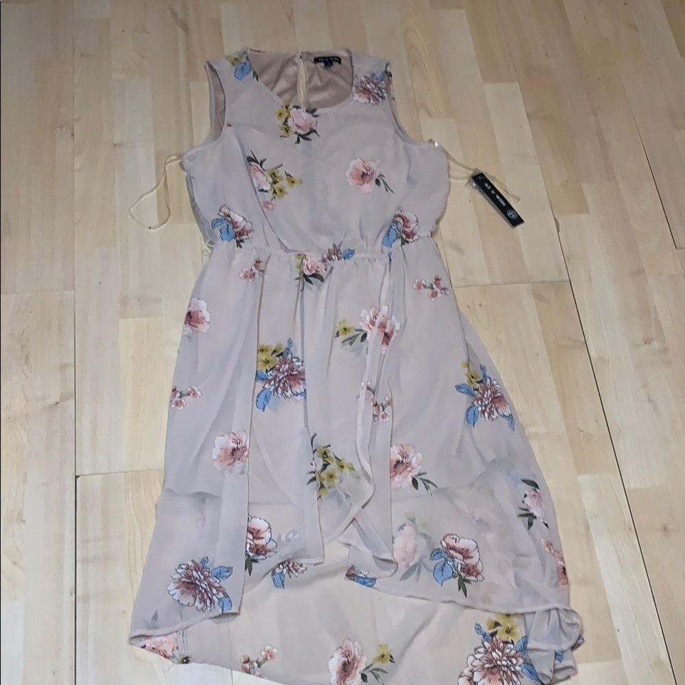 NWT Floral Sleeveless Dress